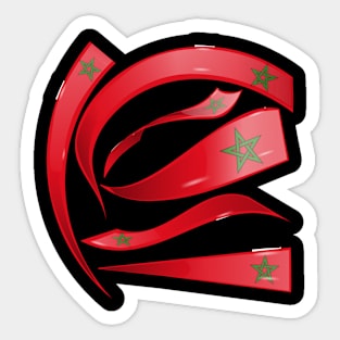 Morocco Sticker